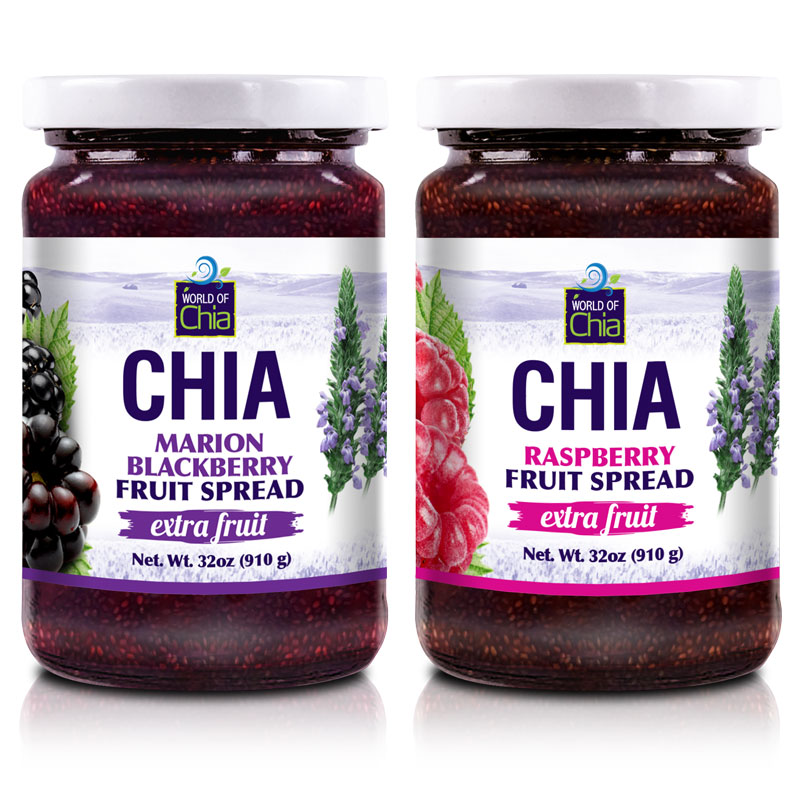 Club Extra Fruit Chia Fruit Spread 2 flavors pack - World ...