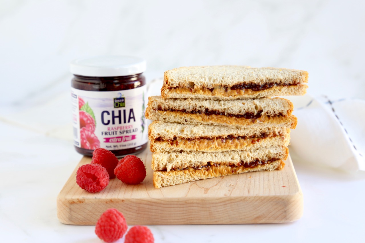 Classic PB&J Sandwich - World of Chia
